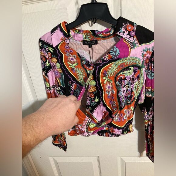 NWT Rachel Zoe Crop Top, size XS. - Picture 3 of 7